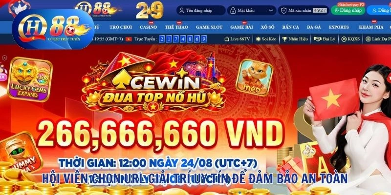 QH88 24 Hội viên chọn URL giải trí uy tín để đảm bảo an toàn
