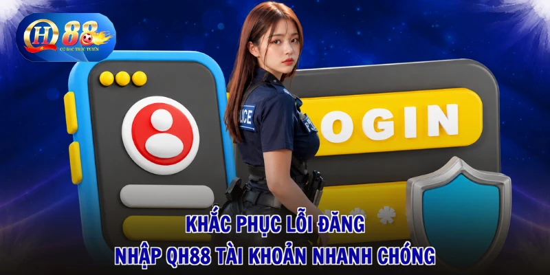 Khắc phục lỗi đăng nhập QH88 tài khoản nhanh chóng