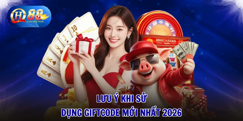Lưu ý khi sử dụng Giftcode mới nhất 2026